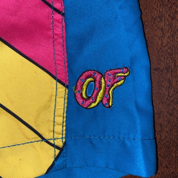 Odd Future Multi Colorblock Board Shorts - Picture 3 of 4